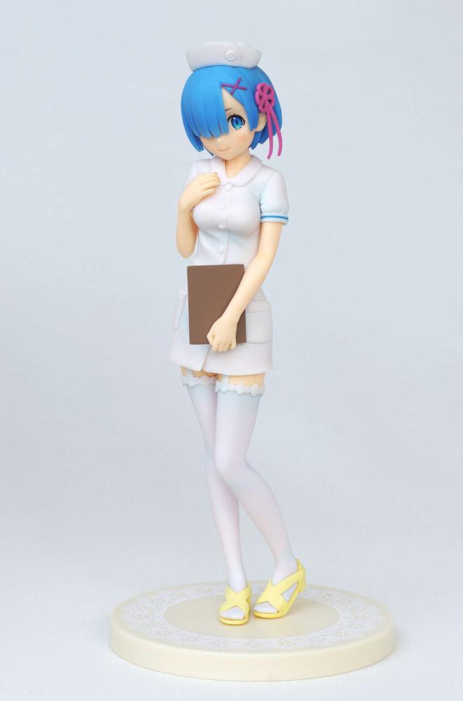 [ شحن فوري ] ريم - اصدار الممرضة  ( الملاك الابيض ) - ري زيرو | Re:Zero kara Hajimeru Isekai Seikatsu - Rem - PM Figure - Hakui no Tenshi (SEGA)