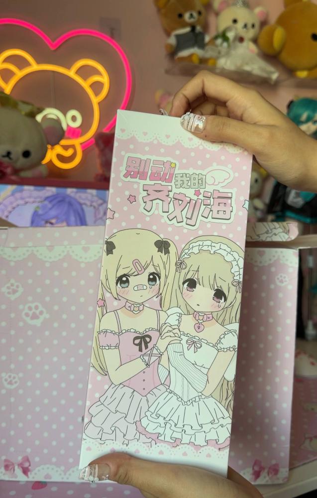 [ شحن فوري] دمى ميرا لاب الأصلية ! عشوائي |  doll Don't Touch My Bangs Series Special 1/6 Action Figure BJD Blind Box