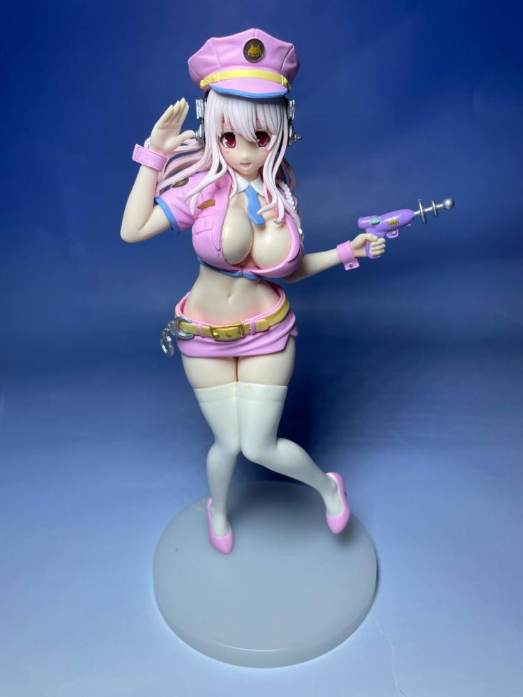[شحن فوري] (بدون كرتون مستعمل) سوبر سونيكو إصدار شرطة الفضاء | Sonico - Premium Prize - Space Police ver. (Taito) (NO BOX USED )