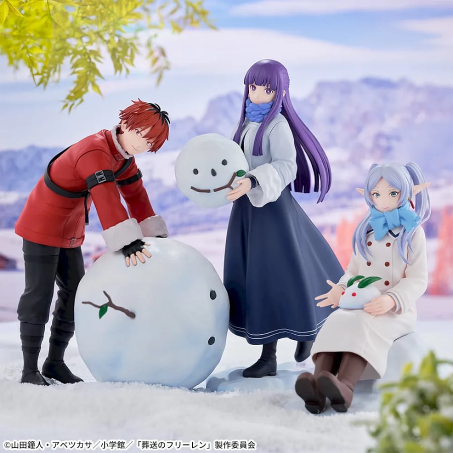 [Immediate shipping] Stark with the White Walker | Frieren: Beyond Journey's End X Stellar - Stark Playing in the Snow