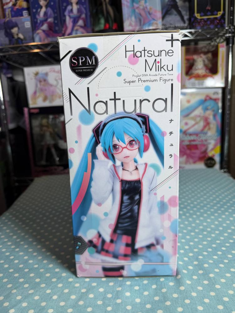 [ شحن فوري - مستعمل - بدون ستاند الشعر ]هاتسوني ميكو - بروجكت ديفا | Hatsune Miku -Project DIVA- Arcade Future Tone - Hatsune Miku - SPM Figure - Natural (SEGA)