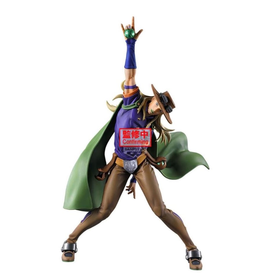 [ شحن فوري ] جايرو زيبلي | Jojo's Bizarre Adventure Steel Ball Run Mometria Figure - Gyro Zeppeli