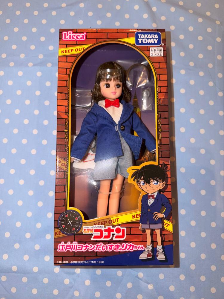 [ شحن فوري ] ليكا تشان ! اصدار المحقق كونان ايدوغاوا | Licca Detective Conan Edogawa Conan style