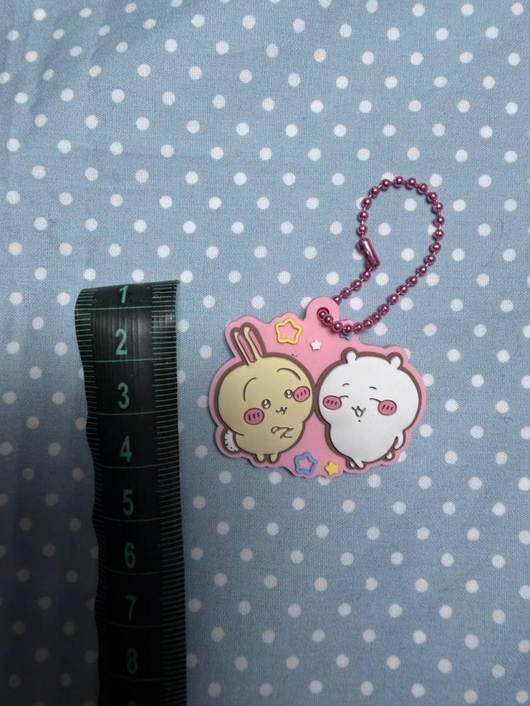 [شحن فوري ] تشيكاوا ميدالية مطاطية | Chiikawa rubber keychain