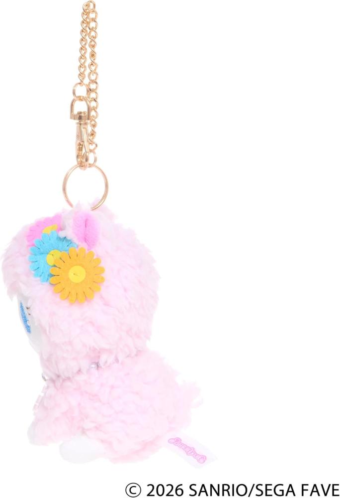 [حجز يصل خلال شهر] جويلبيت \ رنين الجواهر - انجيلا ميدالية مع سلسلة حديدية | SEGA FAVE Jeweled Pet Keychain Mascot Angela