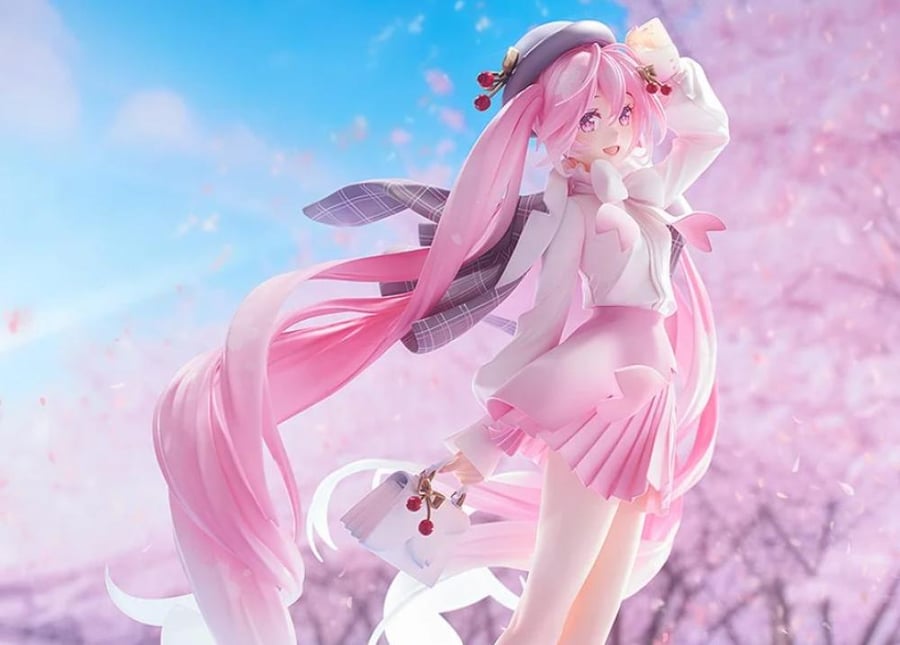 [شحن فوري ] ساكورا ميكو سكيل 1/6 |  1/6 scale Sakura Miku: Hanami Outfit Ver.