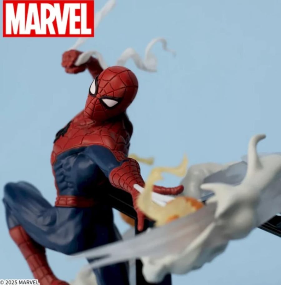 [ شحن فوري ] سبايدر مان | Spider-Man Figure "MARVEL" ACT/CUT Premium Figure "Spider-Man vs. Green Goblin"