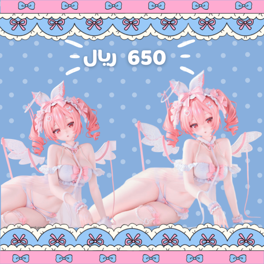 [ طلب مسبق-جولاي 2027 ] الارنوبة البيضاء روسو نسخة الملاك 1/4 | White Rabbit Rosu Angel Ver. Illustrated by Rosuuri 1/4