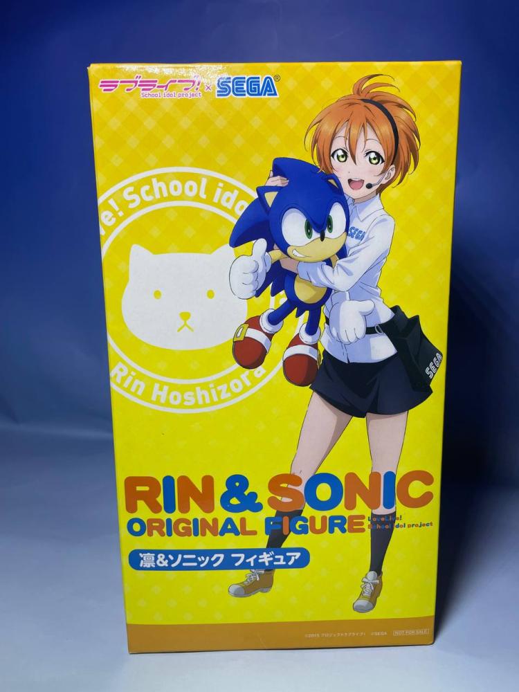 [ شحن فوري ] لوف لايف رين X سونيك نادر |  Love Live! School Idol Project - Sonic the Hedgehog - Hoshizora Rin - PM Figure (SEGA)