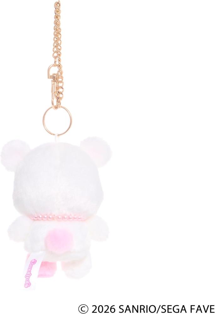 [حجز يصل خلال شهر] جويلبيت \ رنين الجواهر - لابرا انجيلا ميدالية مع سلسلة حديدية | SEGA FAVE Jeweled Pet Keychain Mascot Labra