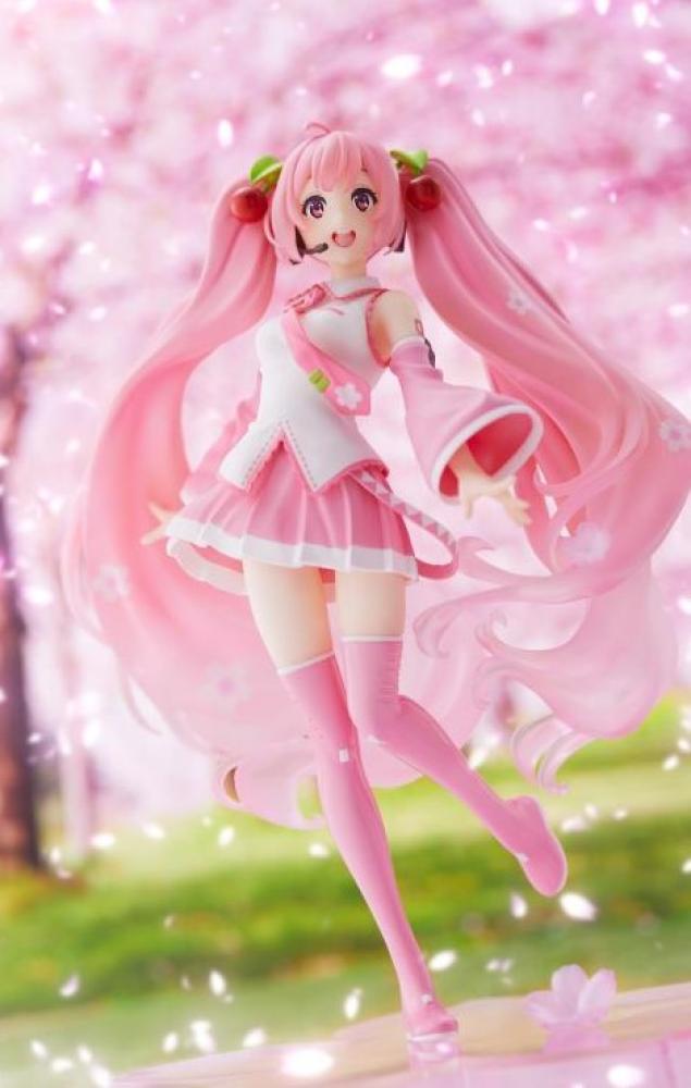[ شحن فوري ] ساكورا ميكو | Vocaloid Hatsune Miku (Cherry Blossoms Ver.) Figure