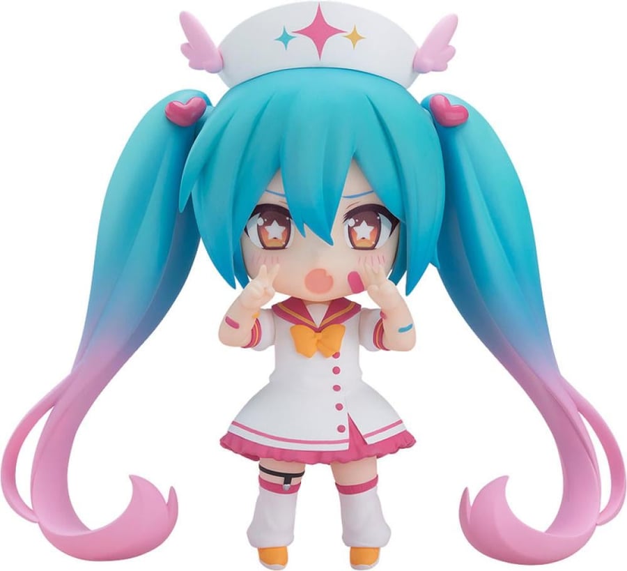 [ طلب مسبق - يصدر في ديسمبر 2026 ] نيندورويد هاتسوني ميكو اصدار الممرضة | Nendoroid Character Vocal Series 01 Hatsune Miku M@GICAL☆CURE! LOVE ・ SHOT! Ver. [Good Smile Company]