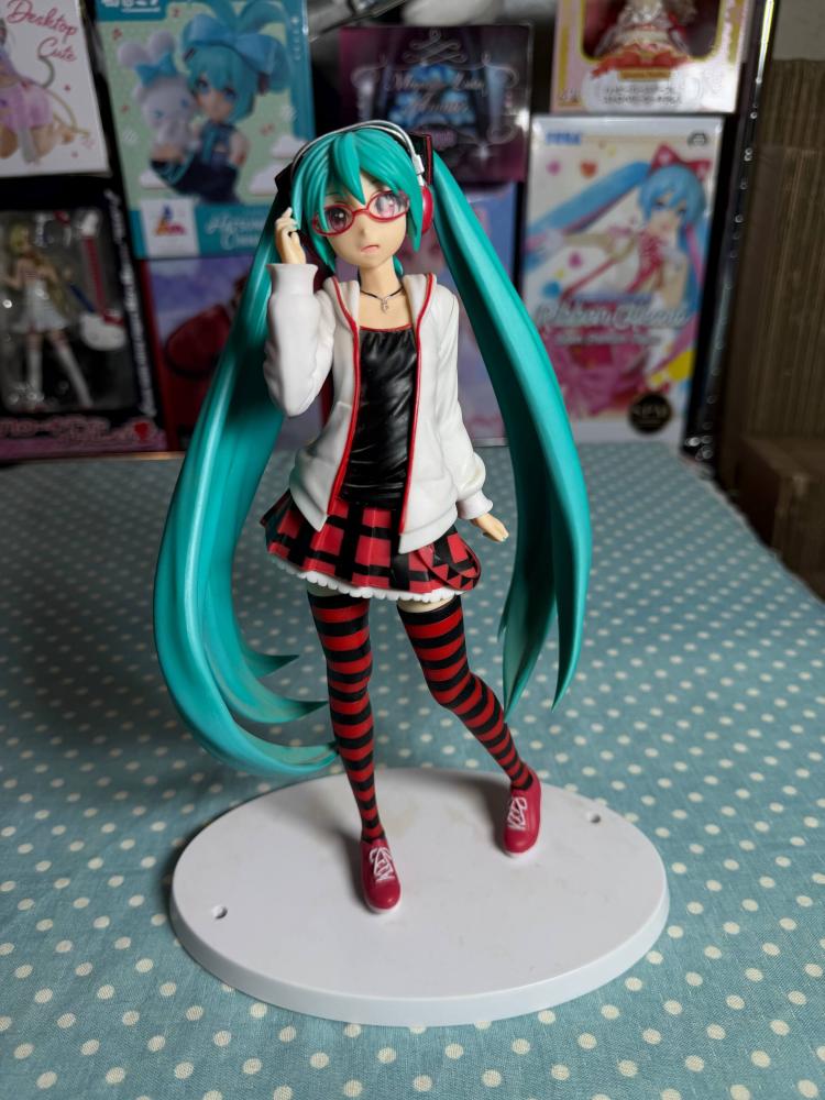 [ شحن فوري - مستعمل - بدون ستاند الشعر ]هاتسوني ميكو - بروجكت ديفا | Hatsune Miku -Project DIVA- Arcade Future Tone - Hatsune Miku - SPM Figure - Natural (SEGA)