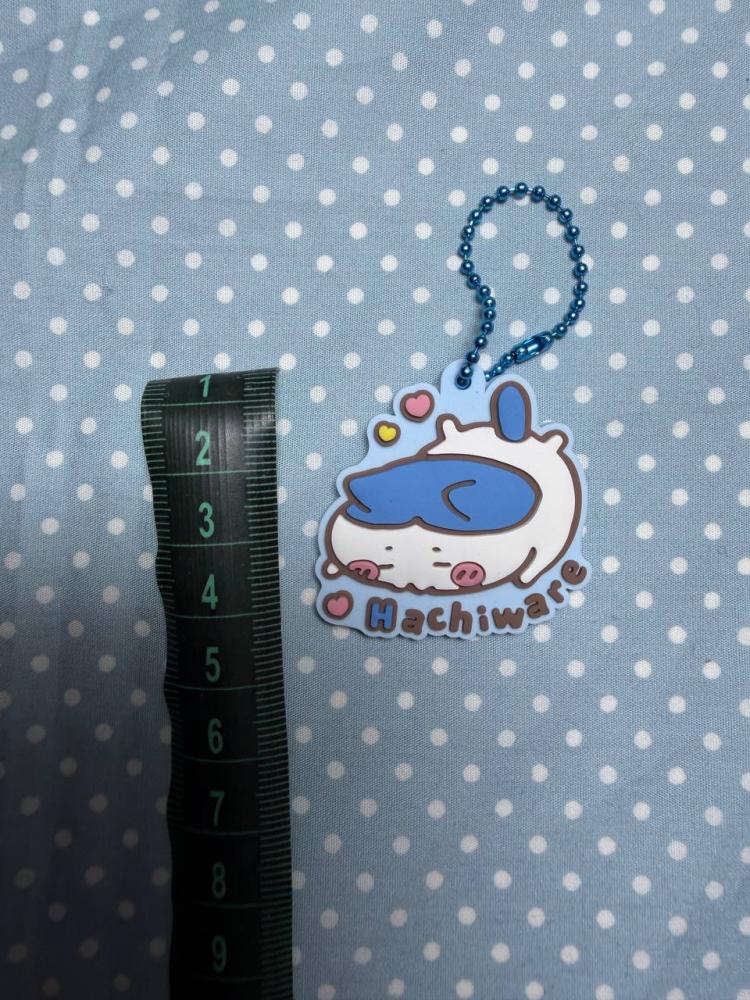 [شحن فوري ] تشيكاوا ميدالية مطاطية | Chiikawa rubber keychain
