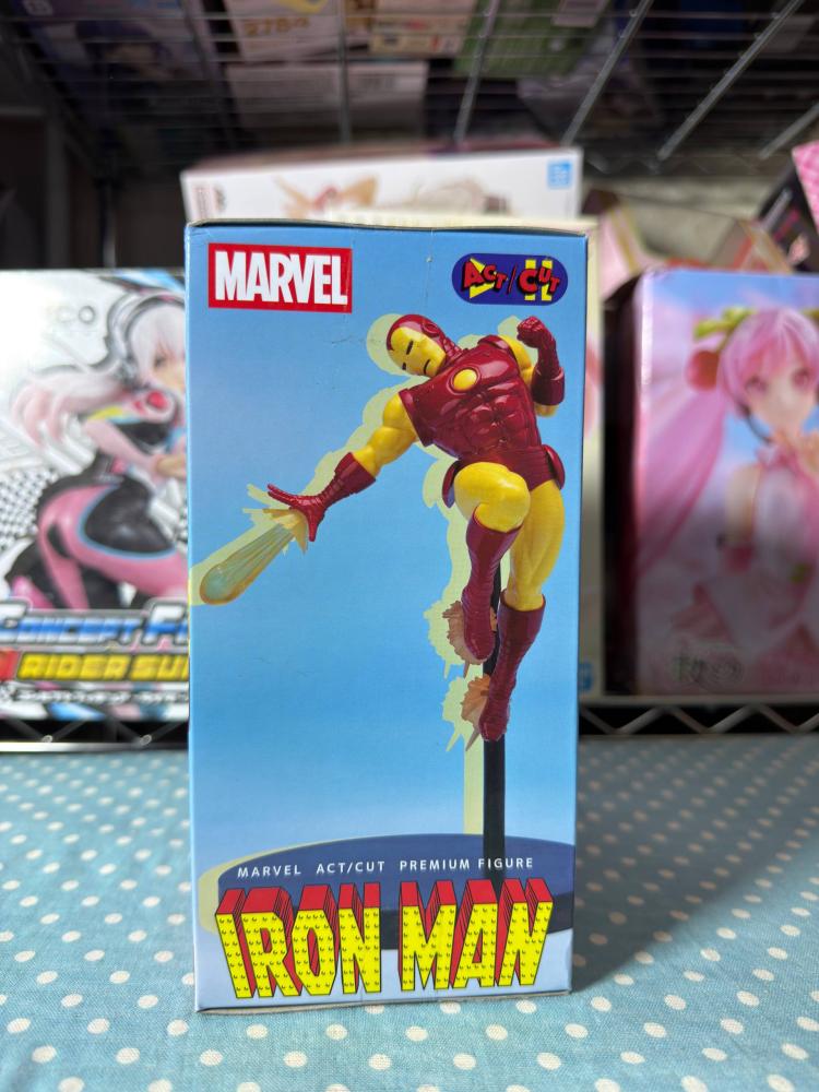 [ شحن فوري ] ايرون مان | Marvel   ACT/CUT   Premium   Figure   -   Iron   Man