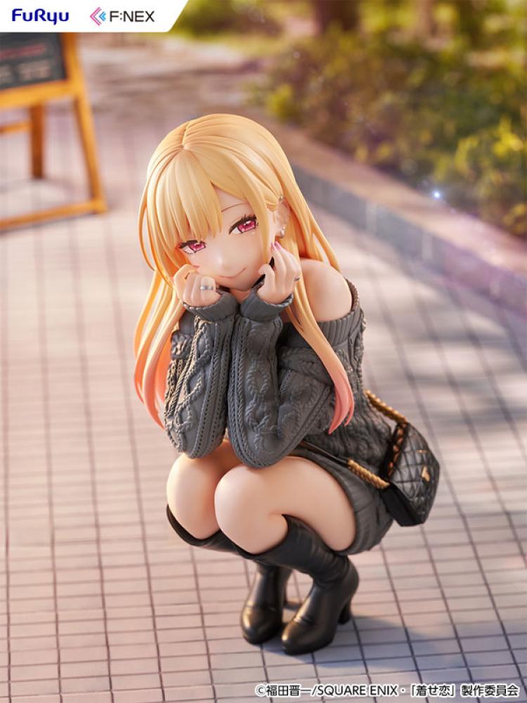 [ طلب مسبق - يصدر في فبراير 2027 ] مارين كيتاغاوا | TV Anime "My Dress-Up Darling" Marin Kitagawa Knit Ver. 1/6 Complete Figure [Furyu] [Free Shipping] [February Pre-order]