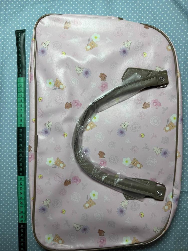 [شحن فوري ]  شنطة يد ريلاكوما وردية |pink rilakkuma hand bag