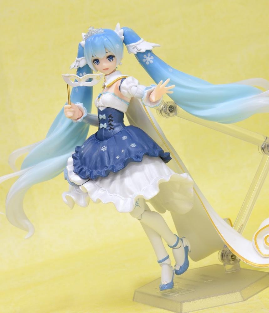 [Immediate shipping] Snow Miku with Rabbit Yukine Figma (Moving figure with accessories) | Vocaloid - Hatsune Miku - Rabbit Yukine - Figma (#EX-054) - Snow Princess version (Max Factory)