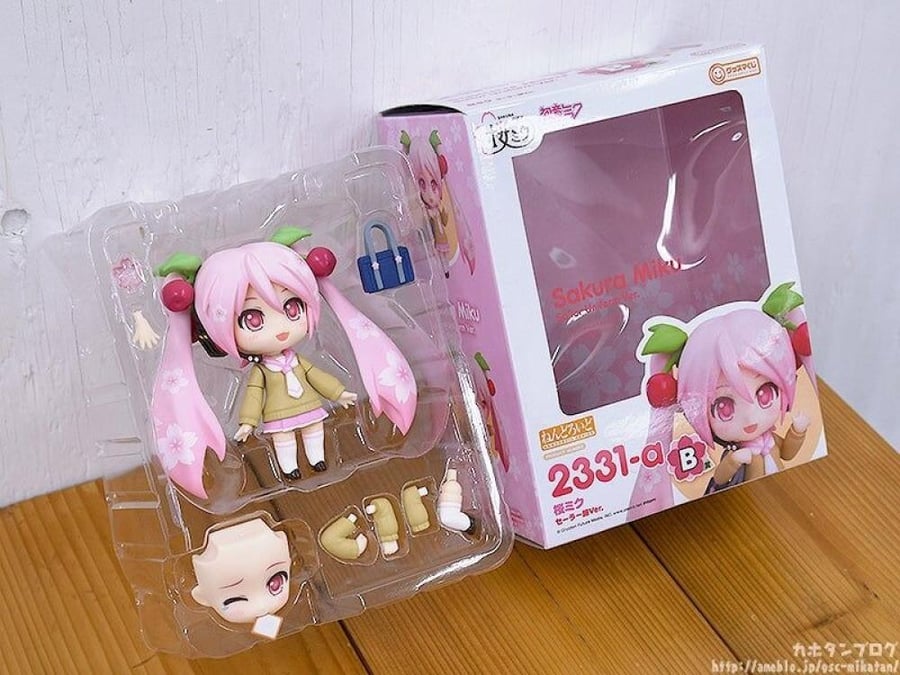 [ شحن فوري ]   نيندورويد هاتسوني ميكو ( قود سمايل كوجي ) جائزة رقم ب | Vocaloid - Hatsune Miku - Good Smile Kuji - Good Smile Kuji Sakura Miku "2024" (B Prize) - Nendoroid (#2331a)