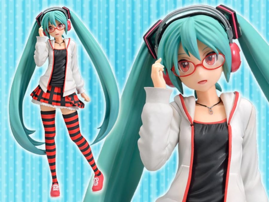 [ شحن فوري - مستعمل - بدون ستاند الشعر ]هاتسوني ميكو - بروجكت ديفا | Hatsune Miku -Project DIVA- Arcade Future Tone - Hatsune Miku - SPM Figure - Natural (SEGA)