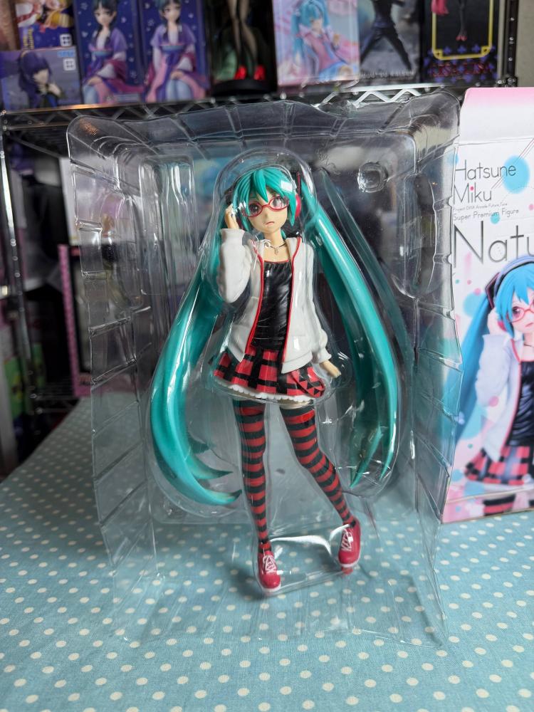 [ شحن فوري - مستعمل - بدون ستاند الشعر ]هاتسوني ميكو - بروجكت ديفا | Hatsune Miku -Project DIVA- Arcade Future Tone - Hatsune Miku - SPM Figure - Natural (SEGA)