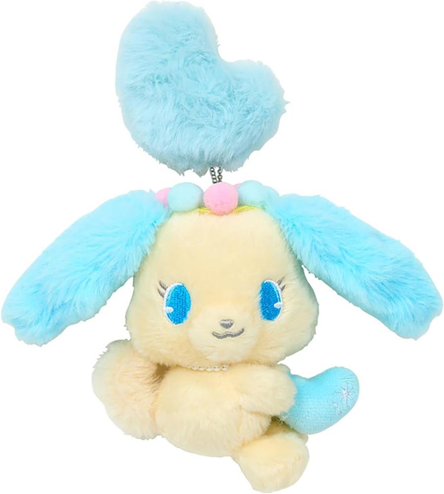 [حجز يصل خلال شهر] جويلبيت \ رنين الجواهر - سافي انجيلا ميدالية مع سلسلة حديدية | SEGA FAVE Jeweled Pet Keychain Mascot Saffie - suffy