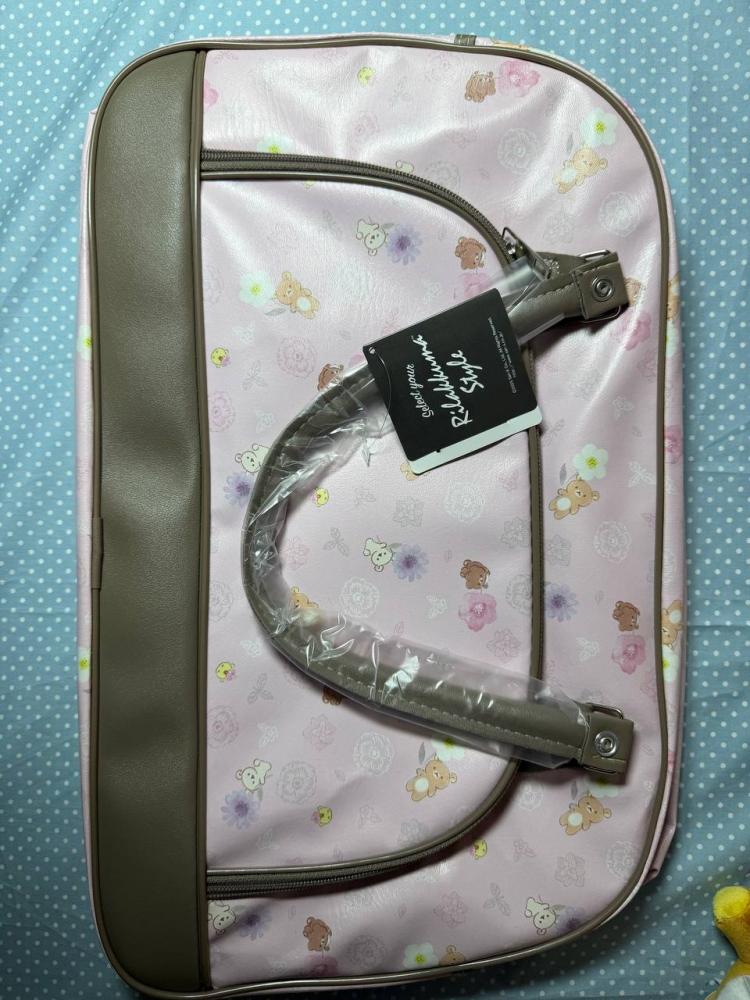 [شحن فوري ]  شنطة يد ريلاكوما وردية |pink rilakkuma hand bag