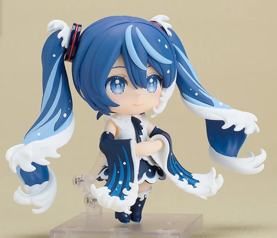 [ طلب مسبق- الشحن في مايو2027 ] هاتسوني ميكو تعاون كاتسوشيكا هوكوساي نيندورويد | Nendoroid Hatsune Miku Katsushika Hokusai Collaboration Ver. (Rella)
