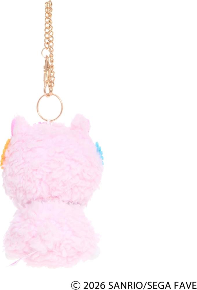 [حجز يصل خلال شهر] جويلبيت \ رنين الجواهر - انجيلا ميدالية مع سلسلة حديدية | SEGA FAVE Jeweled Pet Keychain Mascot Angela
