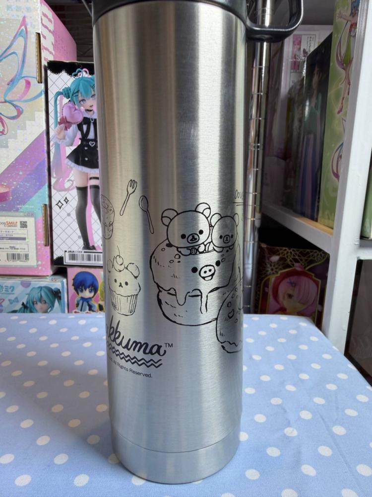 [ شحن فوري ] قارورة معدنية ريلاكوما | rilakkuma water bottle