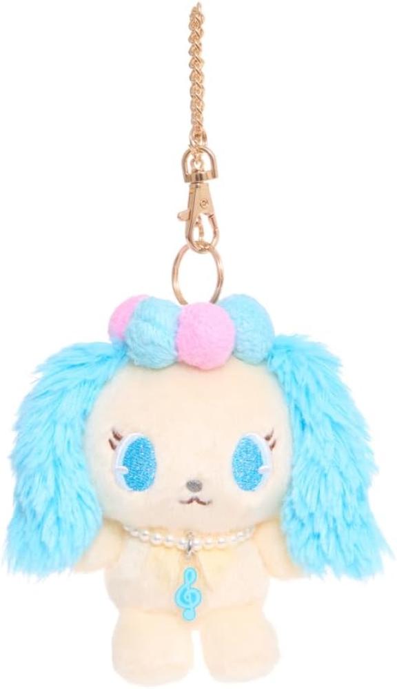 [حجز يصل خلال شهر] جويلبيت \ رنين الجواهر - سافي انجيلا ميدالية مع سلسلة حديدية | SEGA FAVE Jeweled Pet Keychain Mascot Saffie