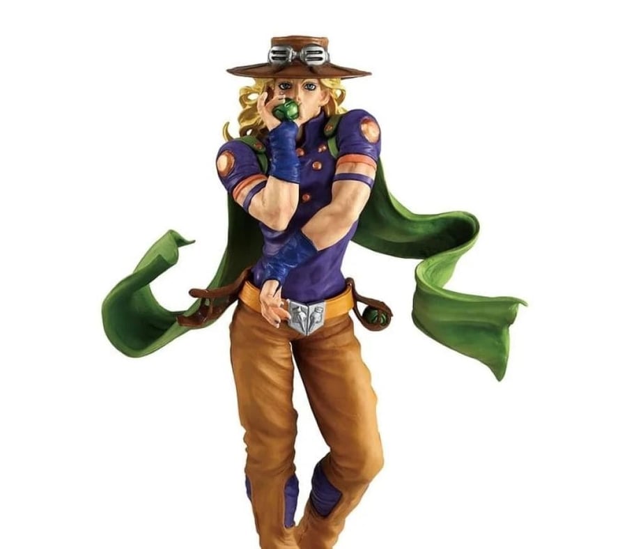 [ شحن فوري ] جوجو جايرو زيبلي \ ستيل بول رن  | JOJO JoJo's Bizarre Adventure: Steel Ball Run Masterlise Ichibansho Gyro Zeppeli (Steel Ball Run 1) Figure