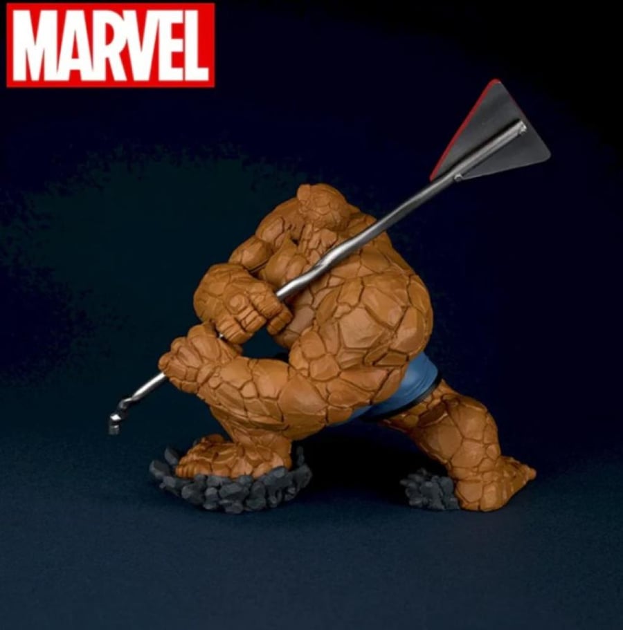 [ شحن فوري ] ذا ثينق - فانتاستك فور |  Sega Marvel ACT/CUT Premium Figure of "The Thing" from the Fantastic Four.