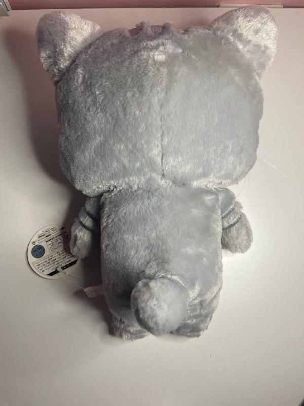 [متوفر للحجز] كوريلاكوما قطة دمية قطنية (نادرة) | korilakkuma cat neko plush rare ( gray