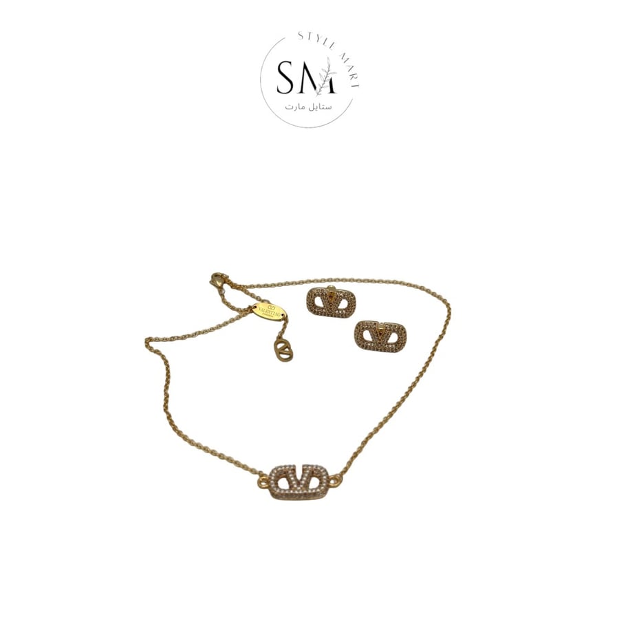 سلسال وحلق من ڤالينتينو 5 VALENTINO