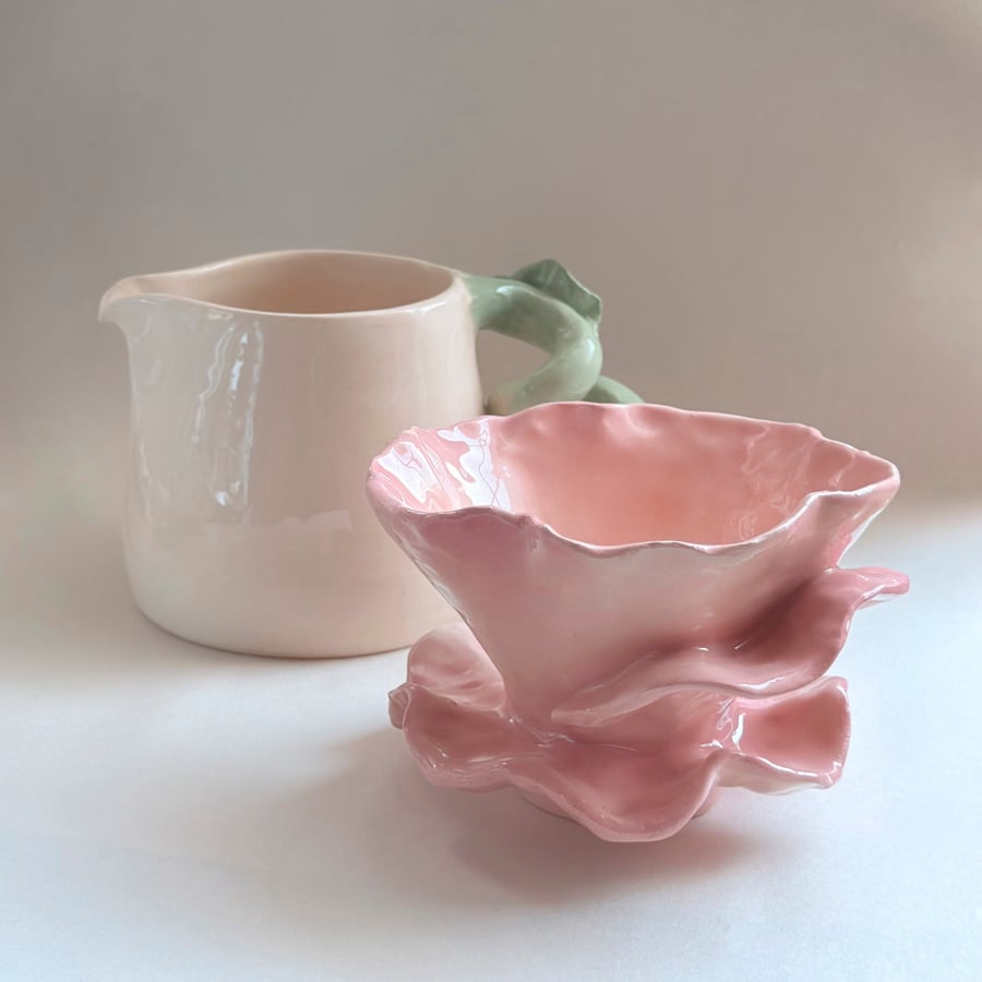 Rose Farm Set , Blush Rose