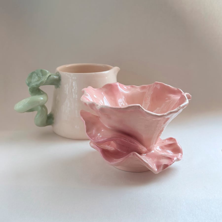 Rose Farm Set , Blush Rose