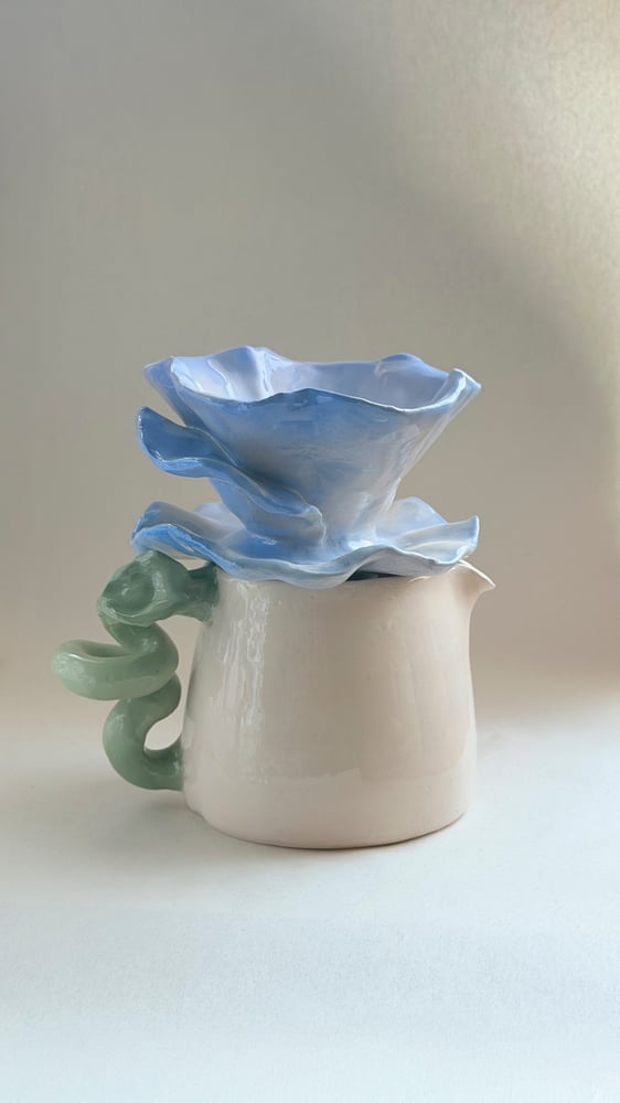 Rose Farm Set , purple blue
