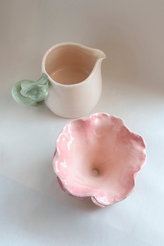 Rose Farm Set , Blush Rose