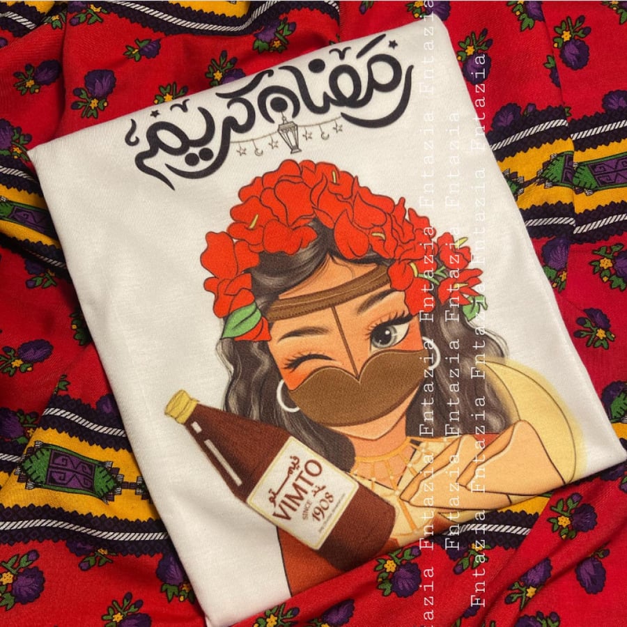 طقم نسائي احمر
