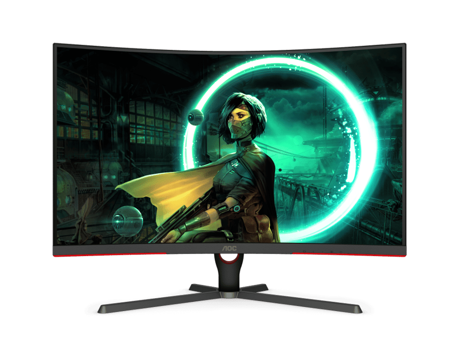 AOC C32G3E 31.5" 1000R Curved Gaming Monitor