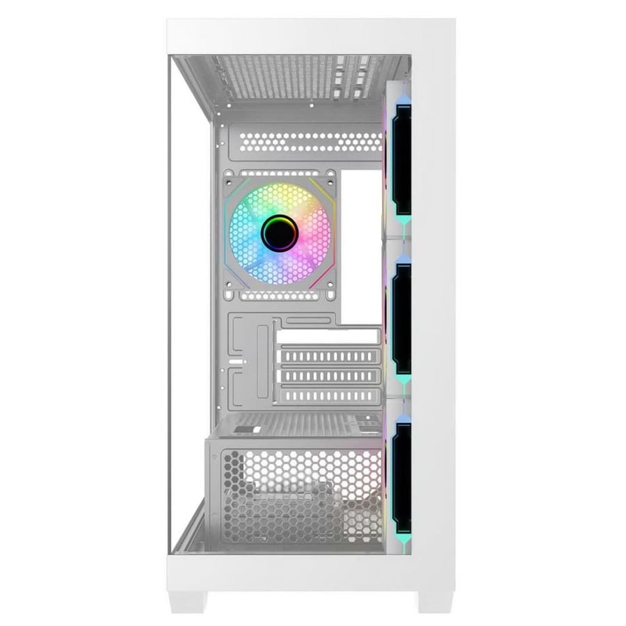 Egeira Gaming Case Atom with 4 ARGB Fans Pre-Installed White