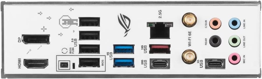 ASUS ROG STRIX B760-G WIFI-6E DDR5 - Aura - LGA1700 Gaming Motherboard 90MB1EQ0-M1EAY0