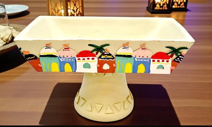 زينة تحفة رمضان مساجد ملونه