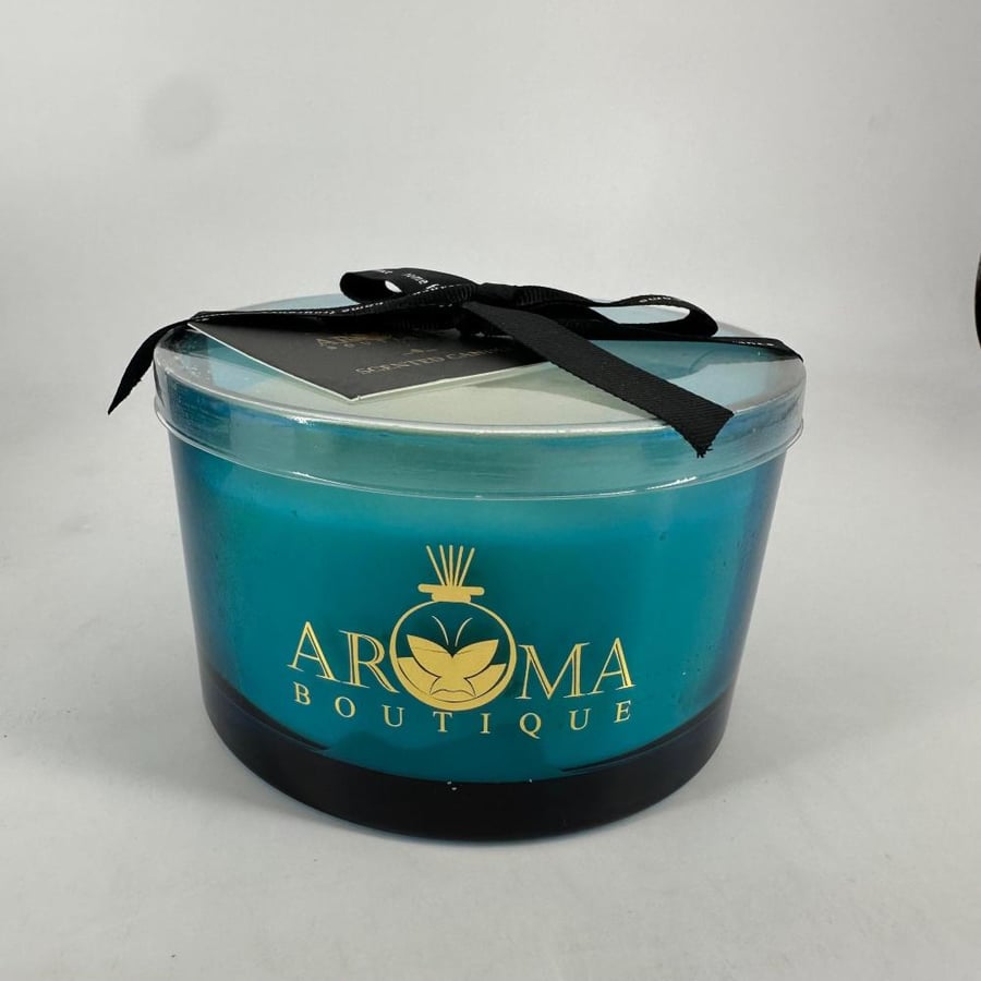 شمعة اروما 350G زرقاء