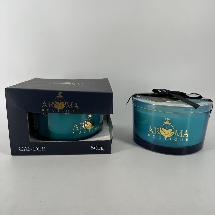 شمعة اروما 500G زرقاء