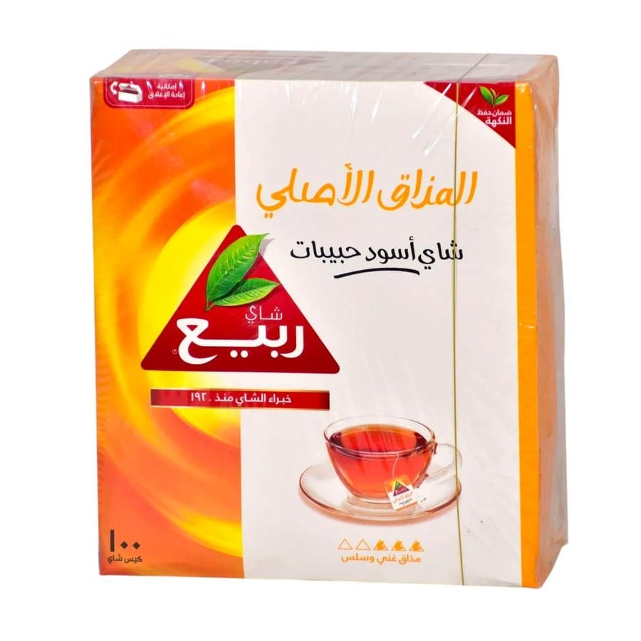 شاي ربيع المذاق الاصلي 100 كيس