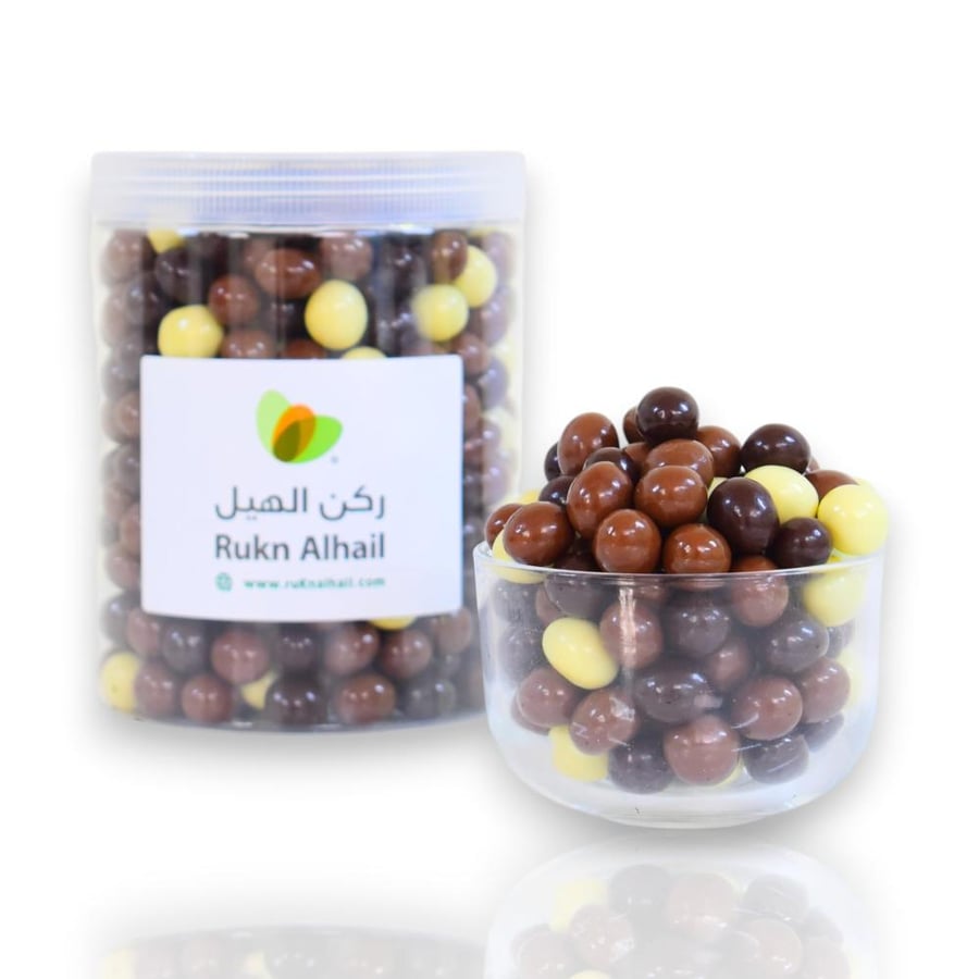 ملبس القهوة المغطى بالشوكولاتة المتنوعة