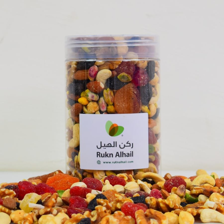 مشكل مكسرات بالفواكه المجففه  ( كرتون )