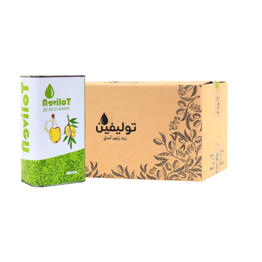زيت زيتون أسباني بكر ممتاز عصره اولى و مكرر 10 * 800 مل